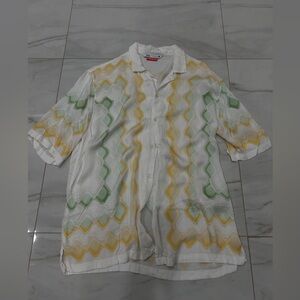Zara Colorful Wave Pattern Shirt!